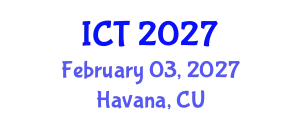 International Conference on Tuberculosis (ICT) February 03, 2027 - Havana, Cuba