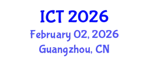 International Conference on Tuberculosis (ICT) February 02, 2026 - Guangzhou, China