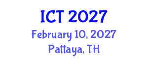 International Conference on Tuberculosis (ICT) February 10, 2027 - Pattaya, Thailand