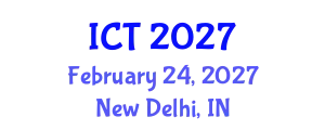 International Conference on Tuberculosis (ICT) February 24, 2027 - New Delhi, India