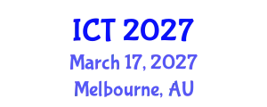 International Conference on Tuberculosis (ICT) March 17, 2027 - Melbourne, Australia