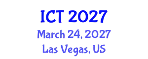 International Conference on Tuberculosis (ICT) March 24, 2027 - Las Vegas, United States