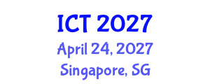 International Conference on Tuberculosis (ICT) April 24, 2027 - Singapore, Singapore