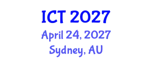 International Conference on Tuberculosis (ICT) April 24, 2027 - Sydney, Australia