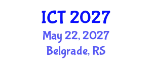 International Conference on Tuberculosis (ICT) May 22, 2027 - Belgrade, Serbia