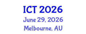 International Conference on Tuberculosis (ICT) June 29, 2026 - Melbourne, Australia