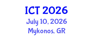 International Conference on Tuberculosis (ICT) July 10, 2026 - Mykonos, Greece