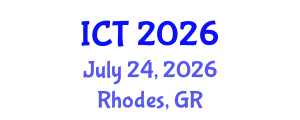 International Conference on Tuberculosis (ICT) July 24, 2026 - Rhodes, Greece