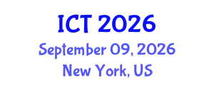 International Conference on Tuberculosis (ICT) September 09, 2026 - New York, United States