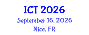International Conference on Tuberculosis (ICT) September 16, 2026 - Nice, France