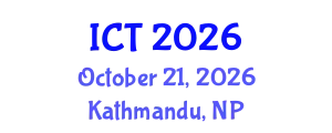 International Conference on Tuberculosis (ICT) October 21, 2026 - Kathmandu, Nepal