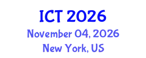 International Conference on Tuberculosis (ICT) November 04, 2026 - New York, United States