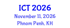 International Conference on Tuberculosis (ICT) November 11, 2026 - Phnom Penh, Cambodia