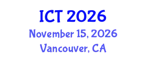 International Conference on Tuberculosis (ICT) November 15, 2026 - Vancouver, Canada
