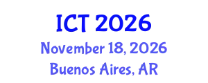 International Conference on Tuberculosis (ICT) November 18, 2026 - Buenos Aires, Argentina