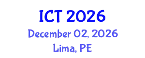 International Conference on Tuberculosis (ICT) December 02, 2026 - Lima, Peru