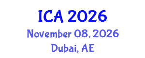 International Conference on Anaesthesia (ICA) November 08, 2026 - Dubai, United Arab Emirates