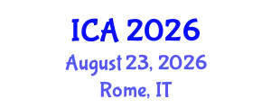 International Conference on Anaesthesia (ICA) August 23, 2026 - Rome, Italy