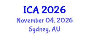 International Conference on Anaesthesia (ICA) November 04, 2026 - Sydney, Australia