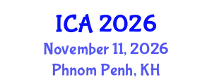 International Conference on Anaesthesia (ICA) November 11, 2026 - Phnom Penh, Cambodia