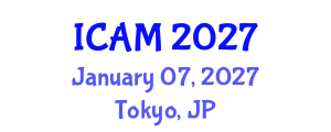 International Conference on Agile Manufacturing (ICAM) January 07, 2027 - Tokyo, Japan