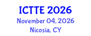 International Conference on Transportation and Traffic Engineering (ICTTE) November 04, 2026 - Nicosia, Cyprus