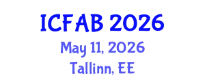 International Conference on Food and Agricultural Biotechnology (ICFAB) May 11, 2026 - Tallinn, Estonia