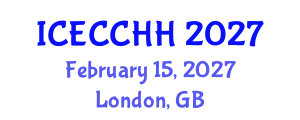 International Conference on Environment, Climate Change and Human Health (ICECCHH) February 15, 2027 - London, United Kingdom
