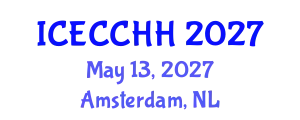 International Conference on Environment, Climate Change and Human Health (ICECCHH) May 13, 2027 - Amsterdam, Netherlands