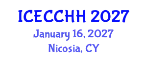 International Conference on Environment, Climate Change and Human Health (ICECCHH) January 16, 2027 - Nicosia, Cyprus
