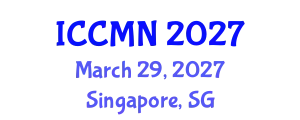 International Conference on Computational and Mathematical Neuroscience (ICCMN) March 29, 2027 - Singapore, Singapore
