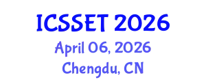 International Conference on Sport Science, Engineering and Technology (ICSSET) April 06, 2026 - Chengdu, China