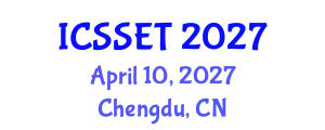 International Conference on Sport Science, Engineering and Technology (ICSSET) April 10, 2027 - Chengdu, China