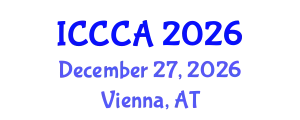International Conference on Coordination Chemistry and Applications (ICCCA) December 27, 2026 - Vienna, Austria