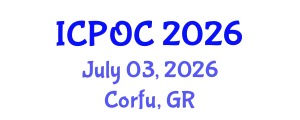 International Conference on Polymers and Organic Chemistry (ICPOC) July 03, 2026 - Corfu, Greece