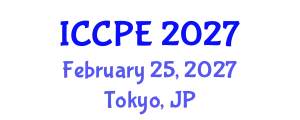 International Conference on Chemical and Polymer Engineering (ICCPE) February 25, 2027 - Tokyo, Japan