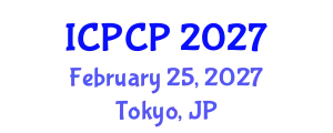 International Conference on Polymer Chemistry and Physics (ICPCP) February 25, 2027 - Tokyo, Japan