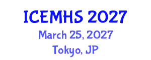 International Conference on Emergency Medicine and Healthcare Systems (ICEMHS) March 25, 2027 - Tokyo, Japan