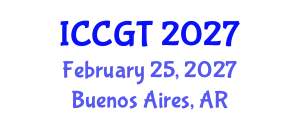 International Conference on Combinatorics and Graph Theory (ICCGT) February 25, 2027 - Buenos Aires, Argentina