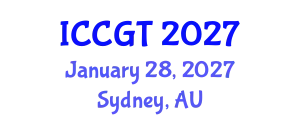 International Conference on Combinatorics and Graph Theory (ICCGT) January 28, 2027 - Sydney, Australia