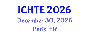 International Conference on Heat and Thermal Energy (ICHTE) December 30, 2026 - Paris, France