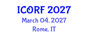 International Conference on Operations Research and Fuzziology (ICORF) March 04, 2027 - Rome, Italy
