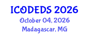 International Conference on Ordinary Differential Equations and Dynamical Systems (ICODEDS) October 04, 2026 - Madagascar, Madagascar