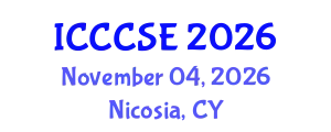 International Conference on Civil, Construction and Safety Engineering (ICCCSE) November 04, 2026 - Nicosia, Cyprus