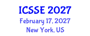 International Conference on Safety and Systems Engineering (ICSSE) February 17, 2027 - New York, United States