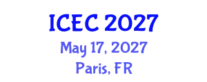 International Conference on Environmental Chemistry (ICEC) May 17, 2027 - Paris, France