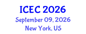 International Conference on Environmental Chemistry (ICEC) September 09, 2026 - New York, United States