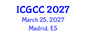International Conference on Global Climate Change (ICGCC) March 25, 2027 - Madrid, Spain