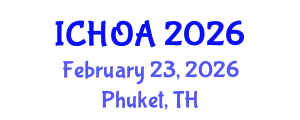 International Conference on Hydrology, Ocean and Atmosphere (ICHOA) February 23, 2026 - Phuket, Thailand