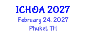 International Conference on Hydrology, Ocean and Atmosphere (ICHOA) February 24, 2027 - Phuket, Thailand
